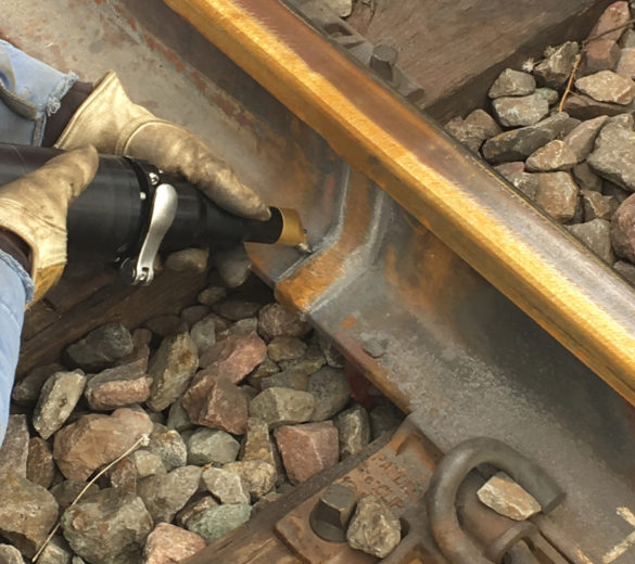 Railway track repairs - Ultrasonic impact treatment equipment – SONATS