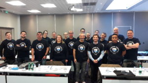 Formation de grenaillage de précontrainte et rotary flap peening